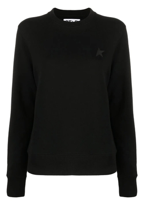 Golden Goose Athena star-patch sweatshirt - Black