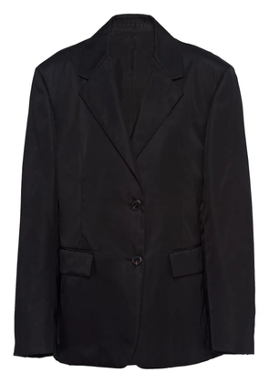 Prada Re-Nylon single-breasted jacket - Black