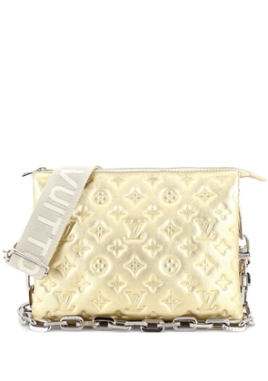 Louis Vuitton Pre-Owned Coussin Bag Monogram Embossed Lambskin PM crossbody bag - Gold