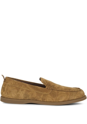 ETRO printed slip-on loafers - Brown