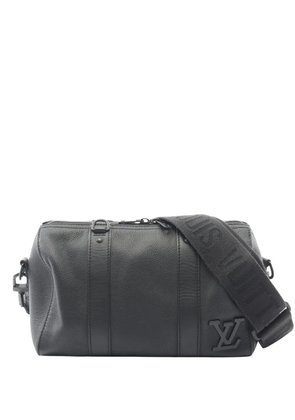 Louis Vuitton Pre-Owned 2010-2025 Grained Leather City Keepall crossbody bag - Black
