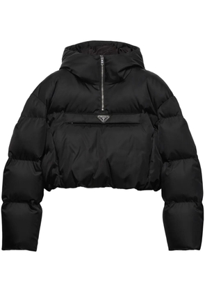 Prada Re-Nylon cropped jacket - Black