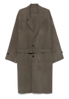 SONGZIO detachable-lapels coat - Grey