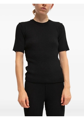 Gudrun & Gudrun Brita ribbed T-shirt - Black