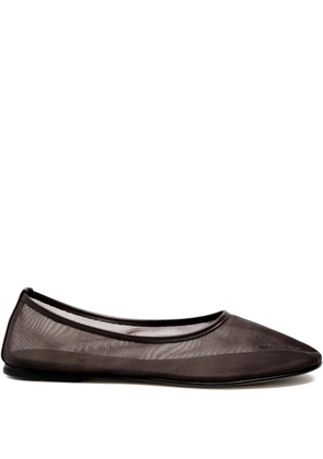 Dear Frances Balla round-toe ballet flats - Brown