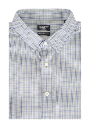 FAHERTY check-pattern shirt - Grey
