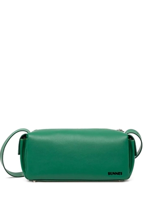 Sunnei leather crossbody bag - Green