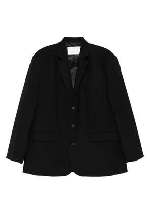 The Frankie Shop Gelso flap-pocket single-breasted blazer - Black