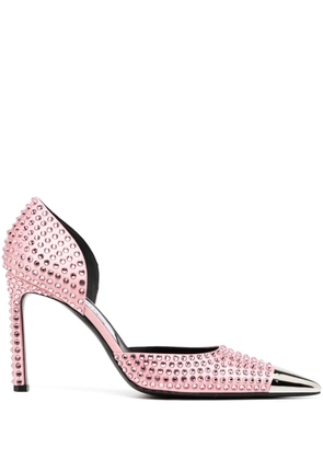 Sergio Rossi x Area Dagger 100mm pumps - Pink