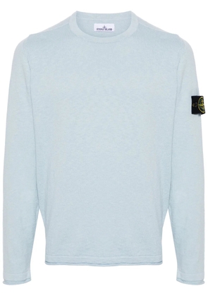 Stone Island Compass-badge crew-neck jumper - Blue