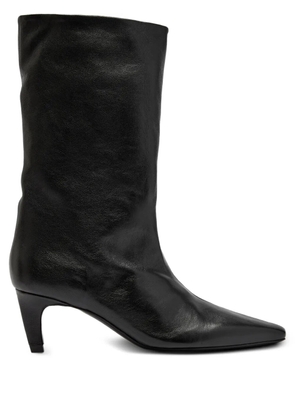 Jude Cave pointed boots - Black