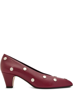 Bally Aline studded pumps - Red