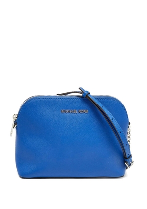 Michael Michael Kors Cindy leather cross body bag - Blue