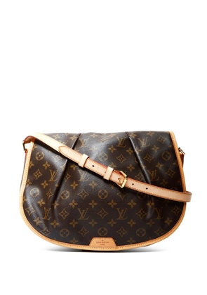 Louis Vuitton Pre-Owned 2013 MM Menilmontant Monogram shoulder bag - Brown