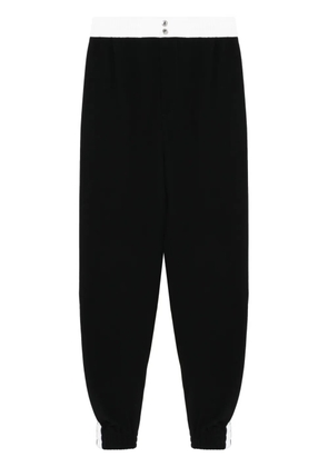 Alexander McQueen striped track pants - Black