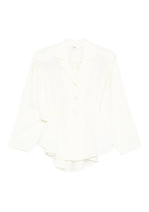 Chloé ruffled top - White
