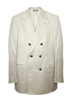 TOM FORD Atticus double-breasted blazer - Neutrals
