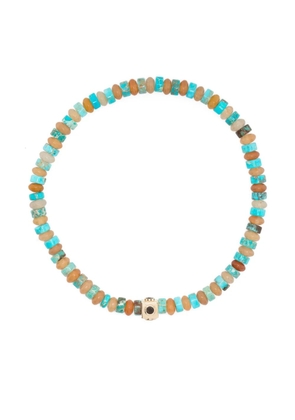 LUIS MORAIS 14kt yellow gold gemstone bead bracelet