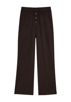 Guest In Residence Everywear wide-leg trousers - Brown