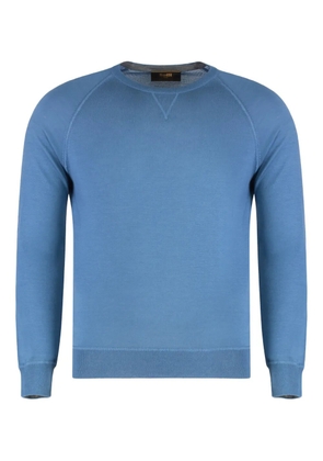 Moorer crew-neck sweater - Blue