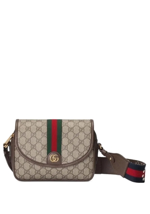 Gucci small Ophidia shoulder bag - Brown