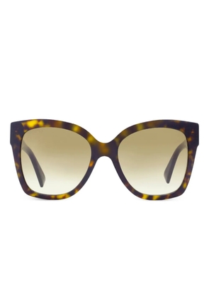 Gucci Eyewear square-frame sunglasses - Brown