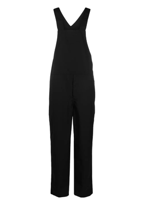 Comme Des Garçons Shirt straight-leg wool dungarees - Black
