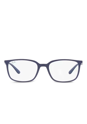 Ray-Ban rectangle-frame glasses - Blue