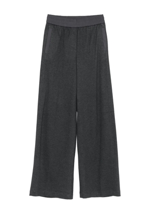 Peserico elastic-waistband trousers - Grey