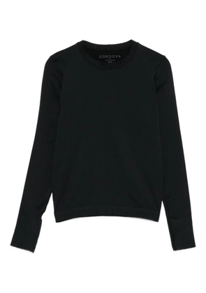 Cordova crew-neck baselayer top - Black