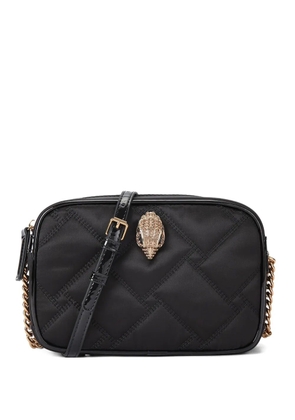 Kurt Geiger London small Hoxton quilted camera cross-body bag - Black