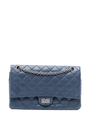 CHANEL Pre-Owned 2014 Reissue 2.55 Aged Calfskin Double Flap 226 shoulder bag - Blue