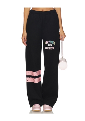 Stay Cool All Star Sweatpants in Black. Size L. Also in M, S, XL/1X.
