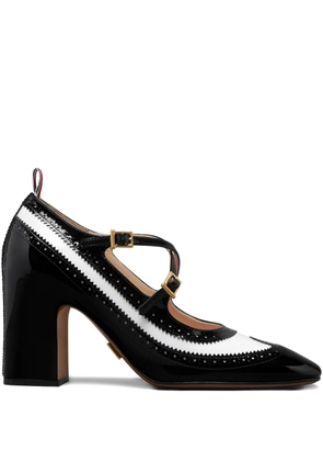 Thom Browne 75mm criss-cross pumps - Black