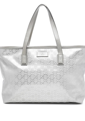 Gucci Pre-Owned 2016-2025 Medium GG Imprime tote bag - Silver