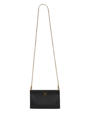 ETRO mini Talk leather shoulder bag - Black