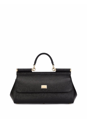 Dolce & Gabbana medium Sicily leather top-handle bag - Black