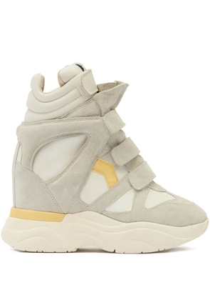 ISABEL MARANT Balskee panelled-design sneakers - Neutrals