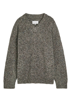 Maison Margiela V-neck sweater - Grey