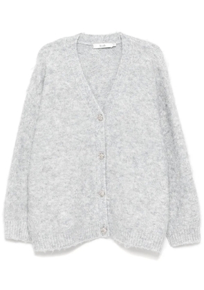 b+ab scarf cardigan - Grey