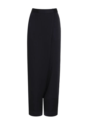 Gloria Coelho x Isabella Fiorentino overlap trousers - Black