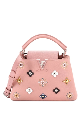 Louis Vuitton Pre-Owned Capucines Bag Leather with Embellished Detail BB shoulder bag - Pink