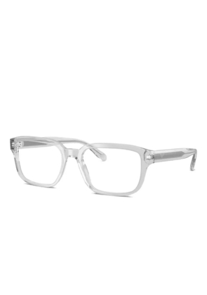 Emporio Armani square glasses - White