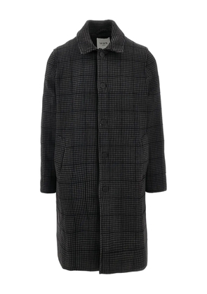 Wax London Stan checked coat - Grey