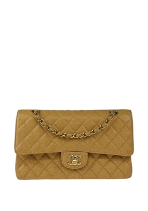 CHANEL Pre-Owned 2002-2003 Classic Double Flap quilted shoulder bag - Neutrals