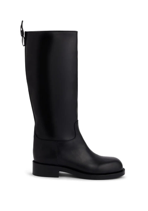Rabanne leather boots - Black