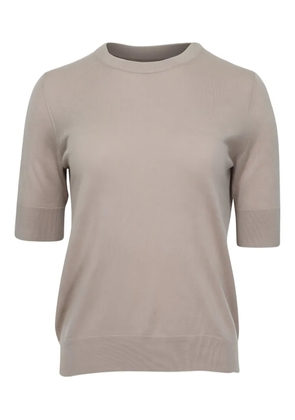 arch4 short-sleeve knitted T-shirt - Neutrals