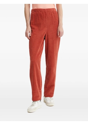 American Vintage elastic-waistband corduroy trousers - Orange