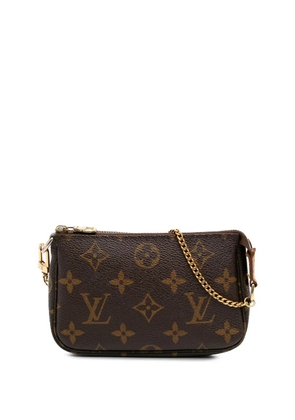 Louis Vuitton Pre-Owned 2007 Monogram Mini Pochette Accessoires handbag - Brown