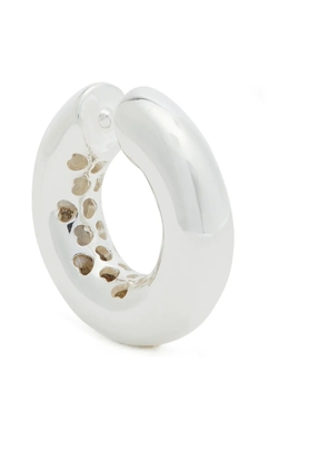 Timeless Pearly cut-out cuff earring - Silver